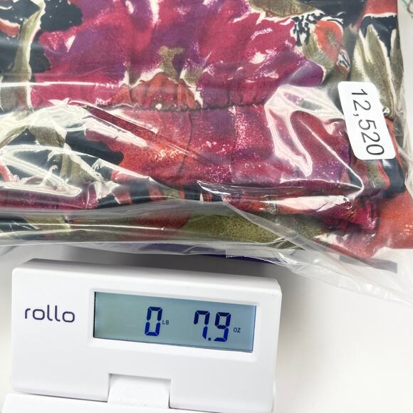 Basic Editions Womens Tropical Floral Shorts Plus Size‎ 26 USA Resort Flowy Chic - Picture 8 of 8